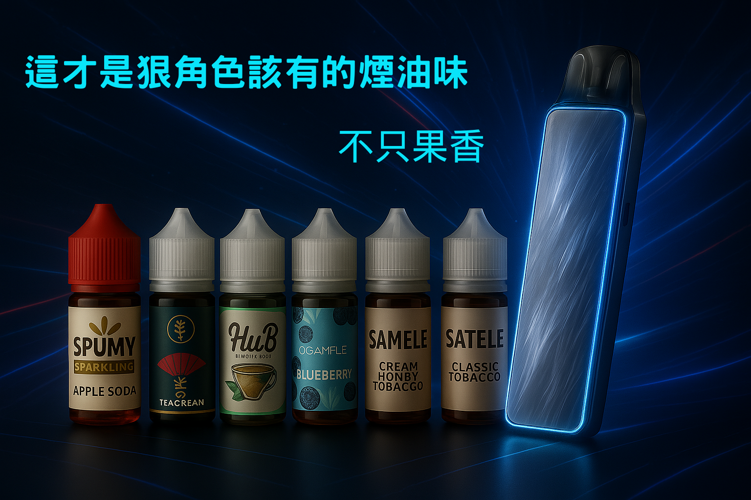 不只果香,這才是狠角色該有的煙油味